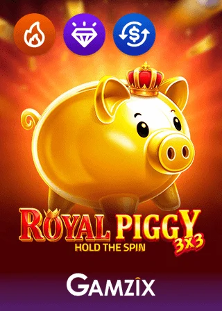 Royal Piggy Hold the Spin